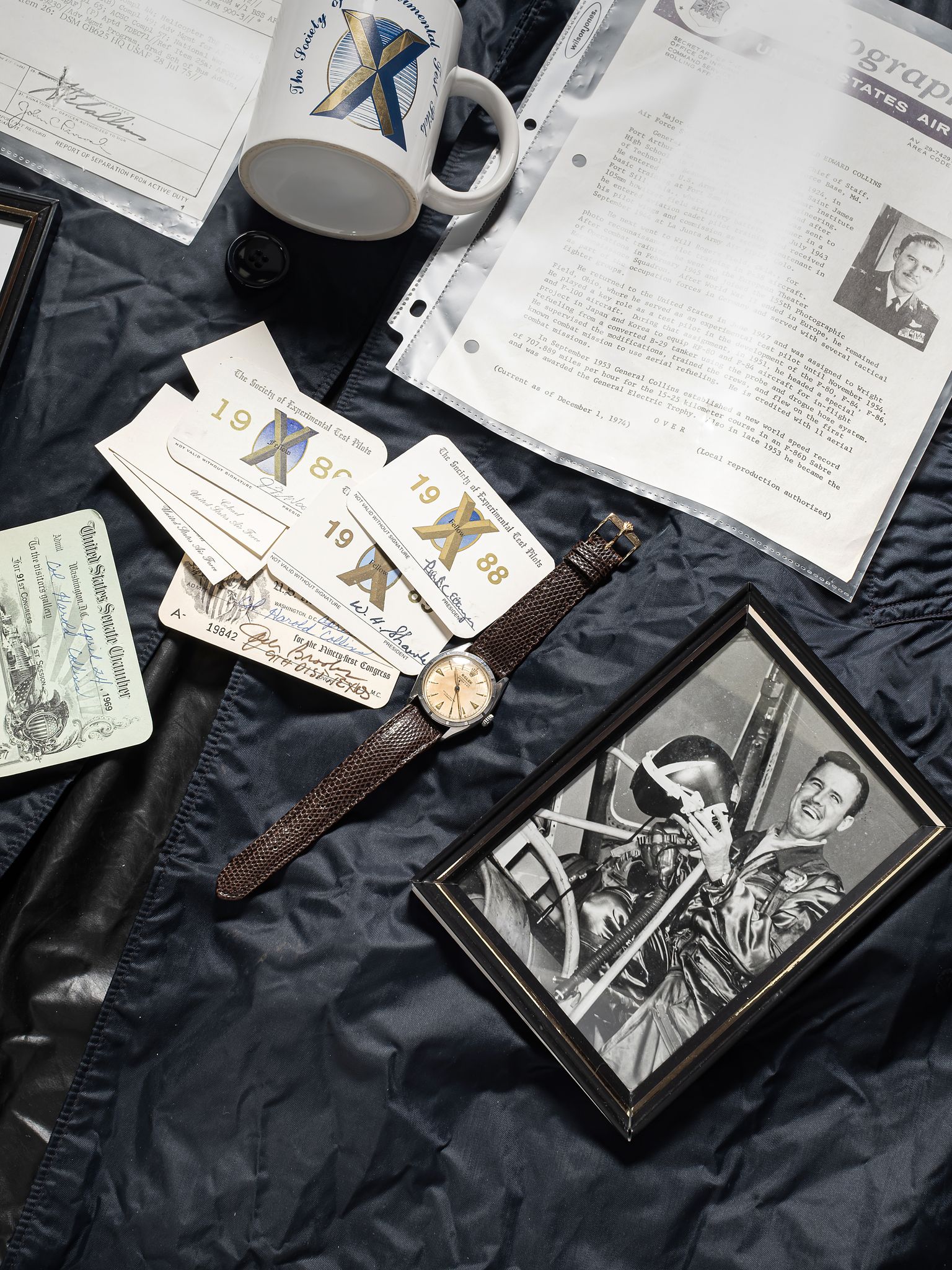 Rolex - Rolex OP 6085 Brock & Co - Major Harold Collins Speed Record.