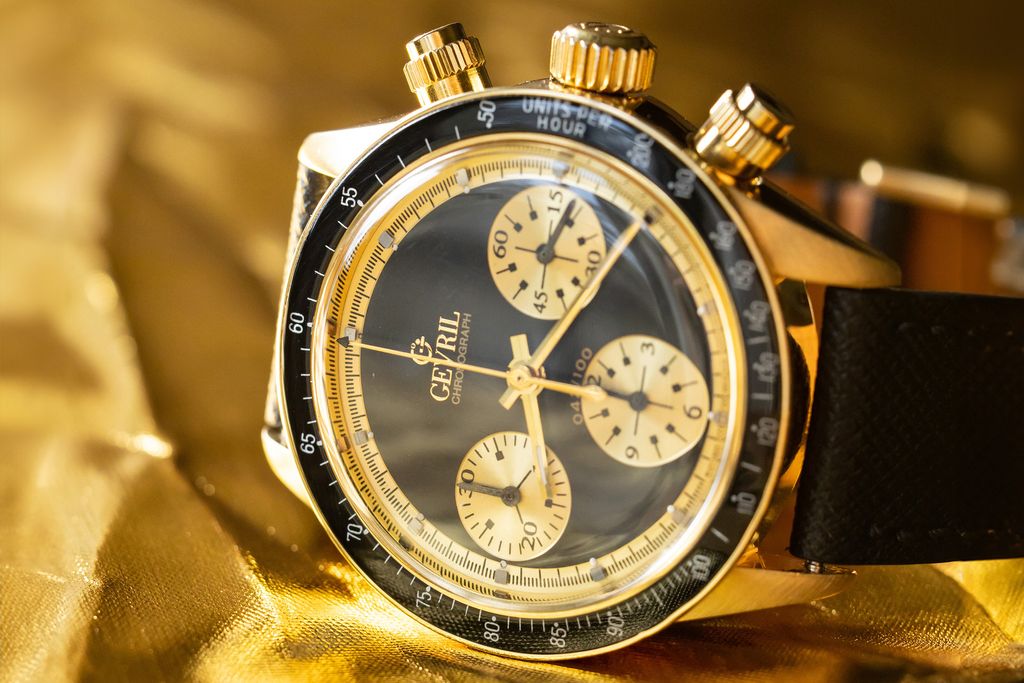 Gevril chronograph paul newman hotsell