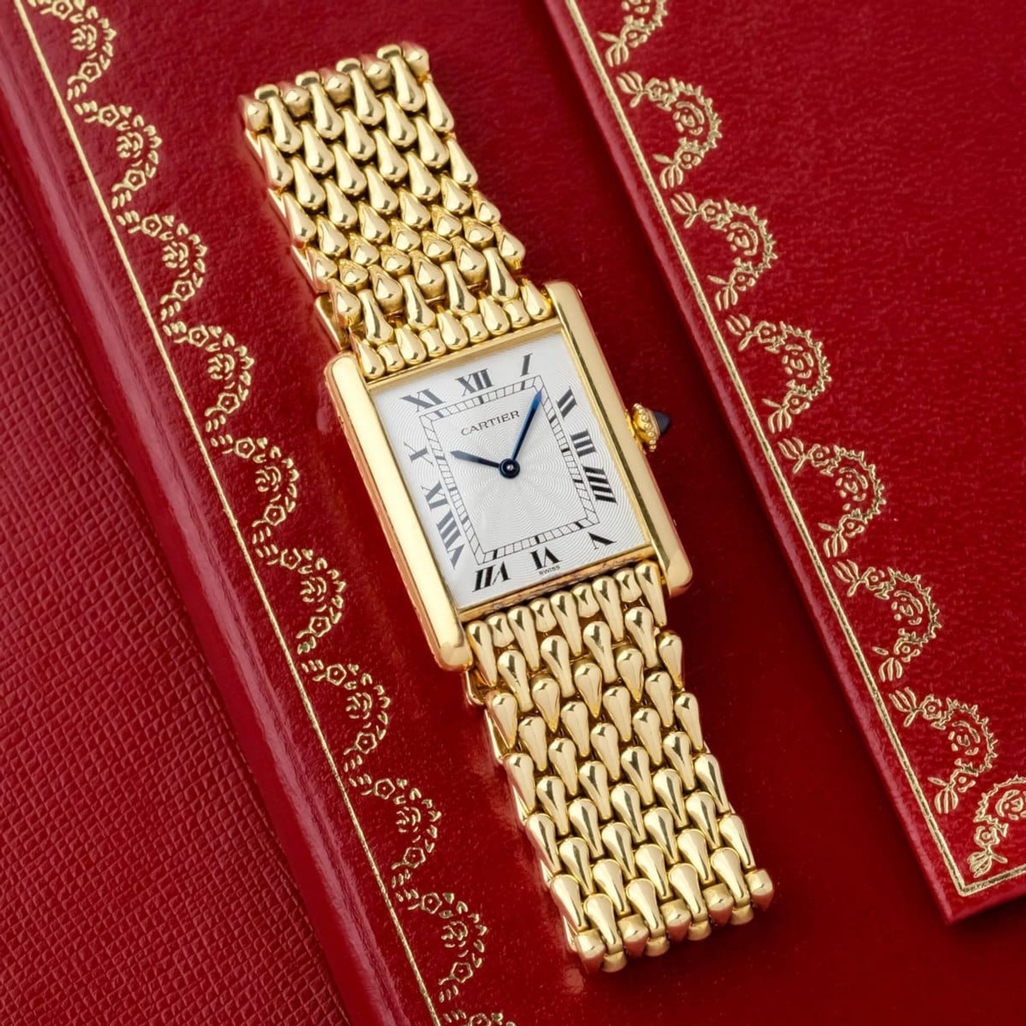 Cartier - Cartier Tank Louis extra-plate ref. 96065 with teardrop
