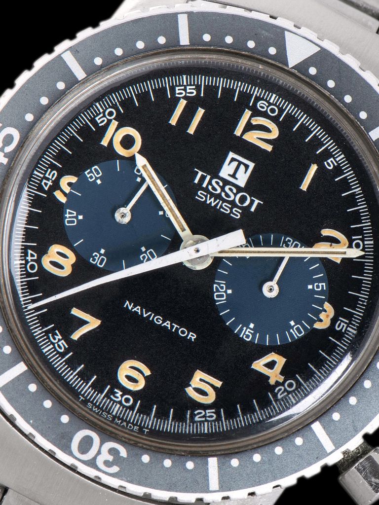 Tissot 1960s Tissot Navigator Chronograph Ref. 817 Lemania Cal. 827