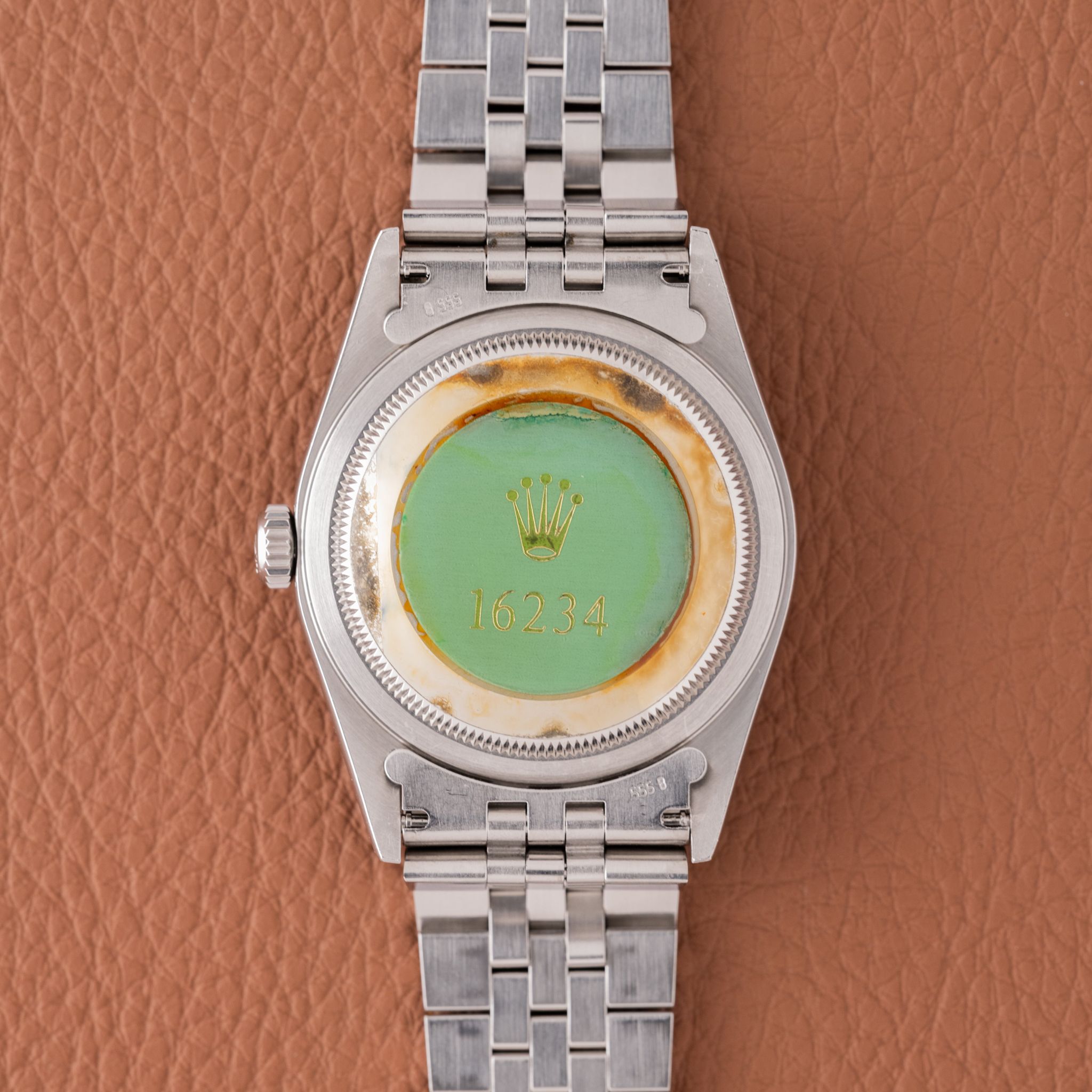 Rolex - 1996 Rolex Datejust Unpolished Tropical Dial - Caseback
