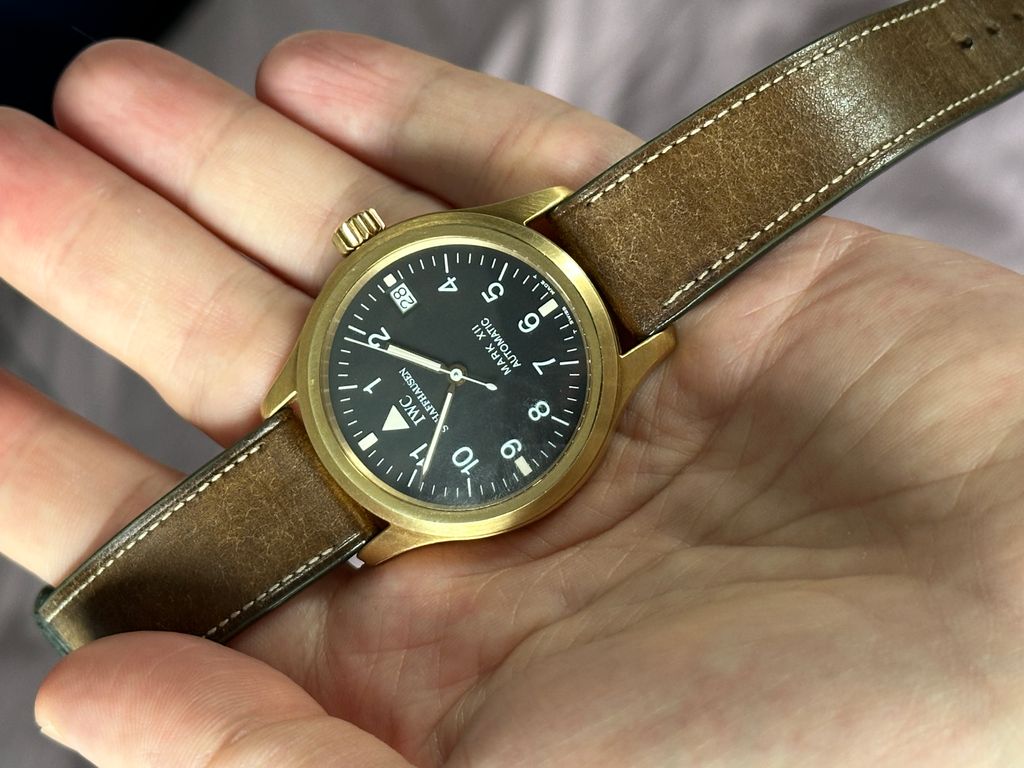 Iwc mark xii gold best sale