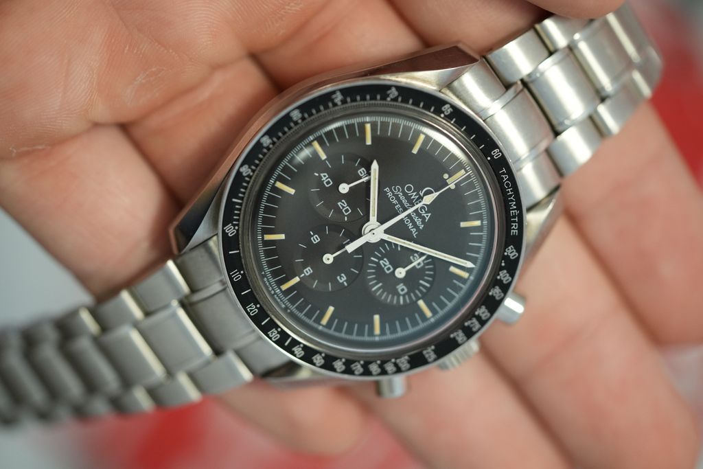 Omega speedmaster hesalite sandwich hotsell