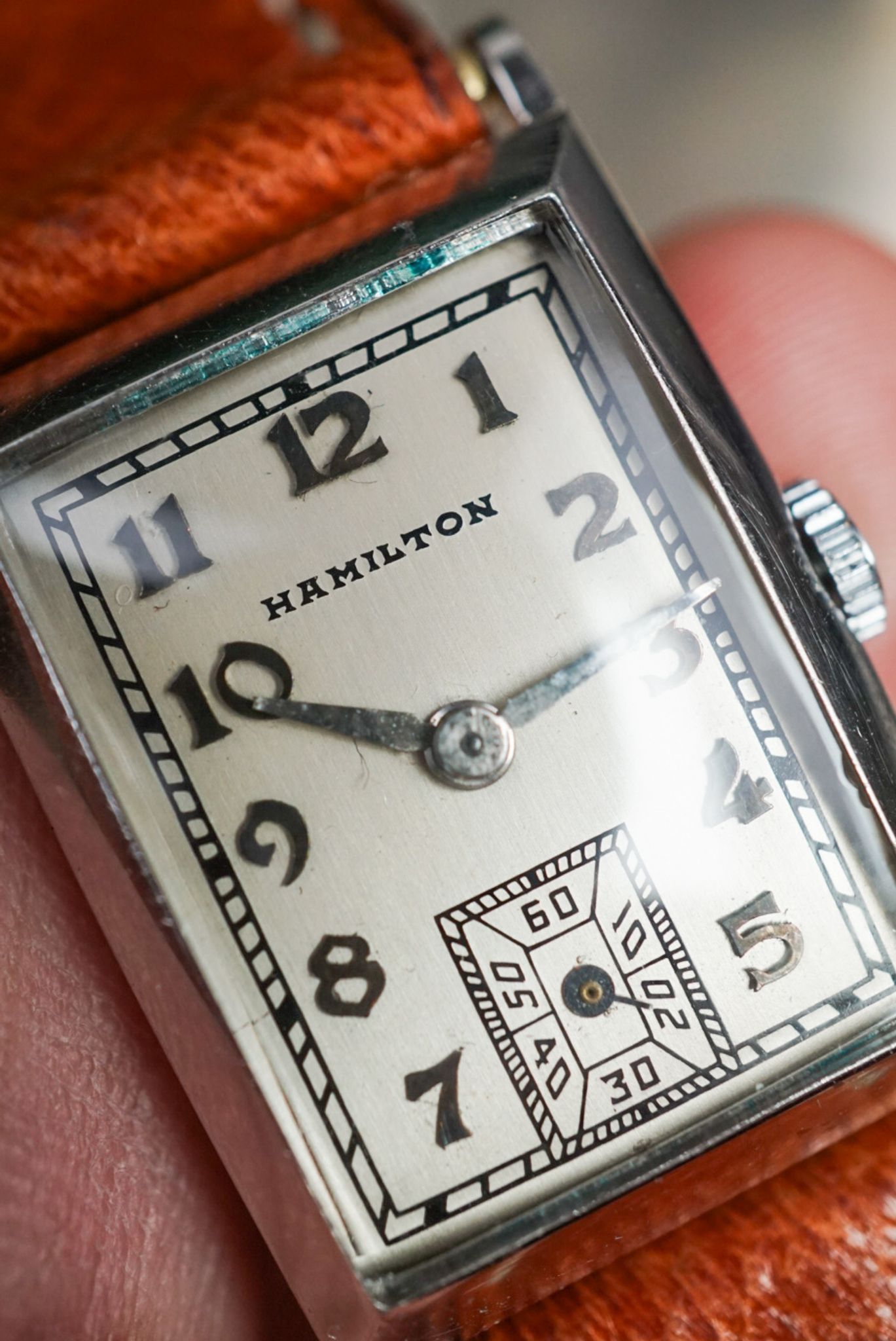 Hamilton - Hamilton Rutledge from 1940s in platinum. Excellent condition.