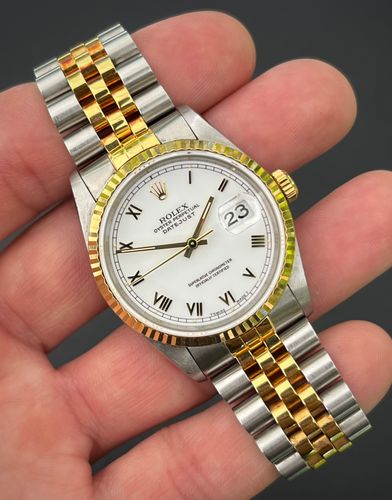 【美品】THE VINTAGE ROLEX HQ Milton - 1995 Rolex Two Tone Oyster Perpetual 14233