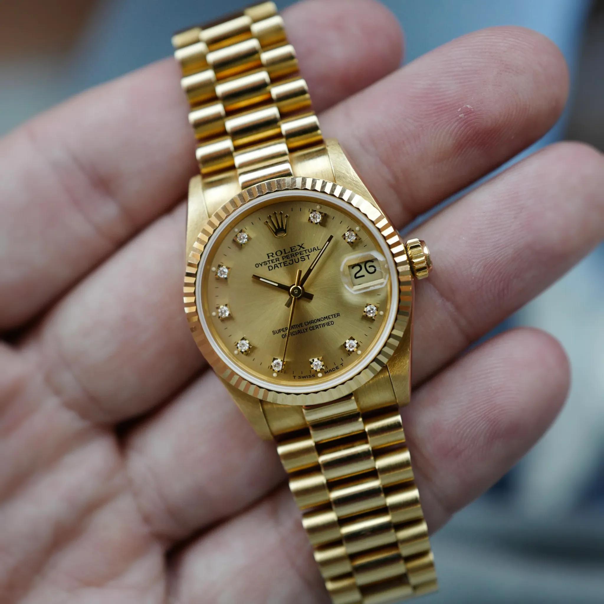 Rolex - Yellow Gold Datejust Ref. 68278G