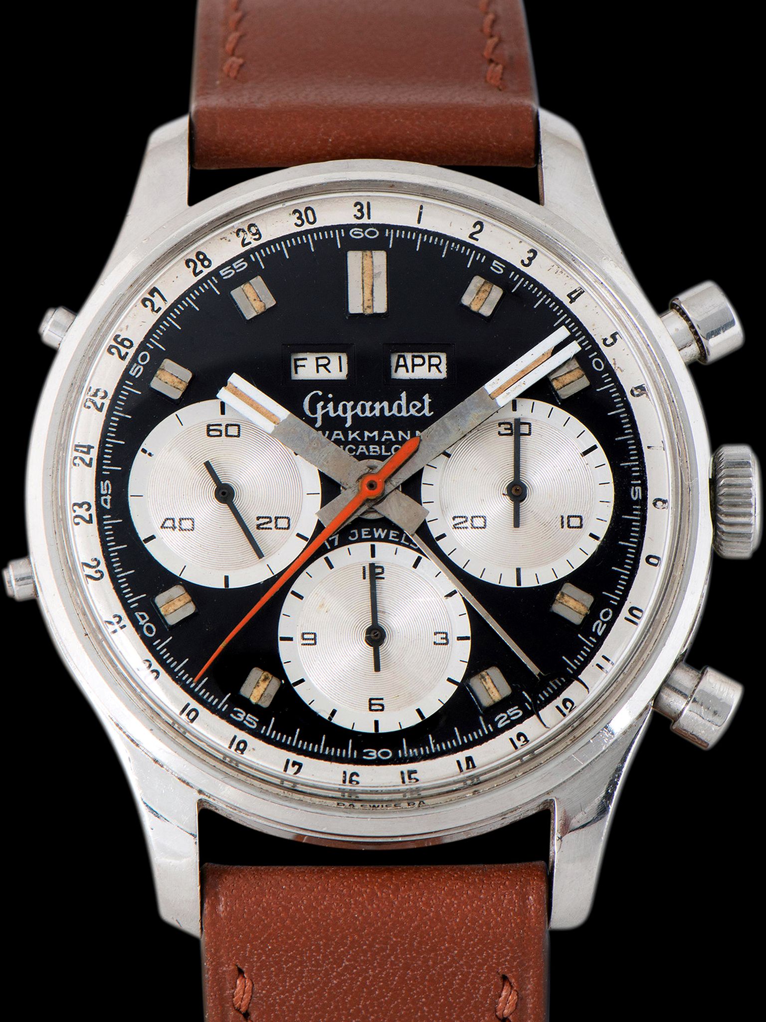 Other - 1960s Gigandet Wakmann Triple Calendar Chronograph (Ref. 1309)