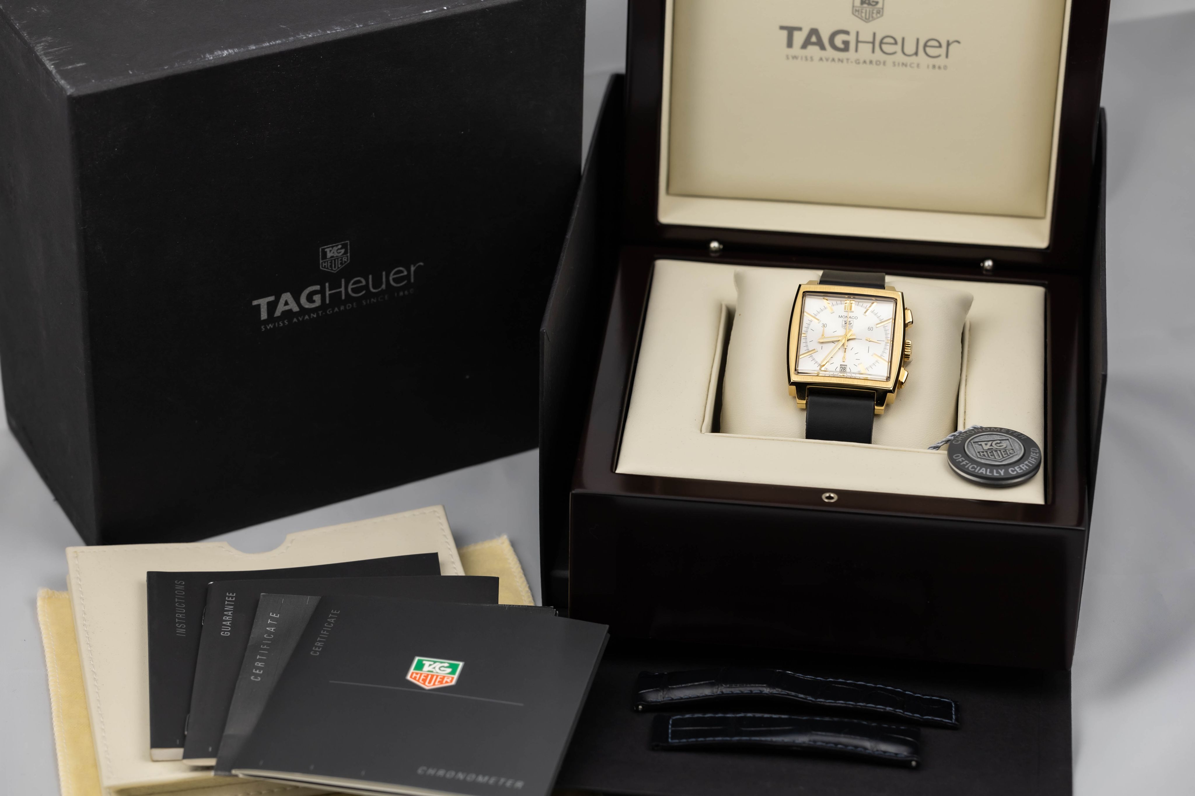 TAG Heuer - Monaco 18K Good CW5140, Full Set