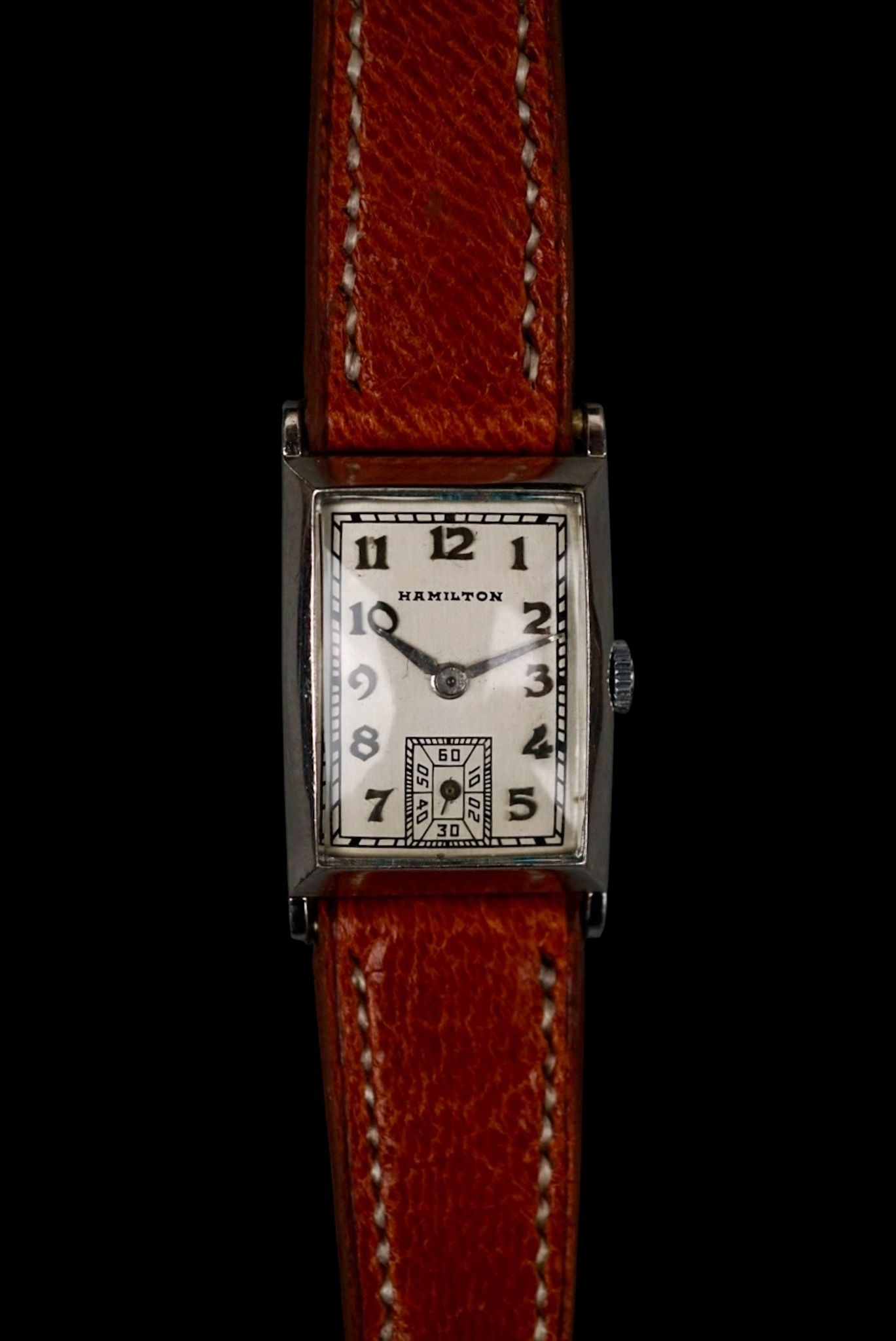Hamilton - Hamilton Rutledge from 1940s in platinum. Excellent condition.