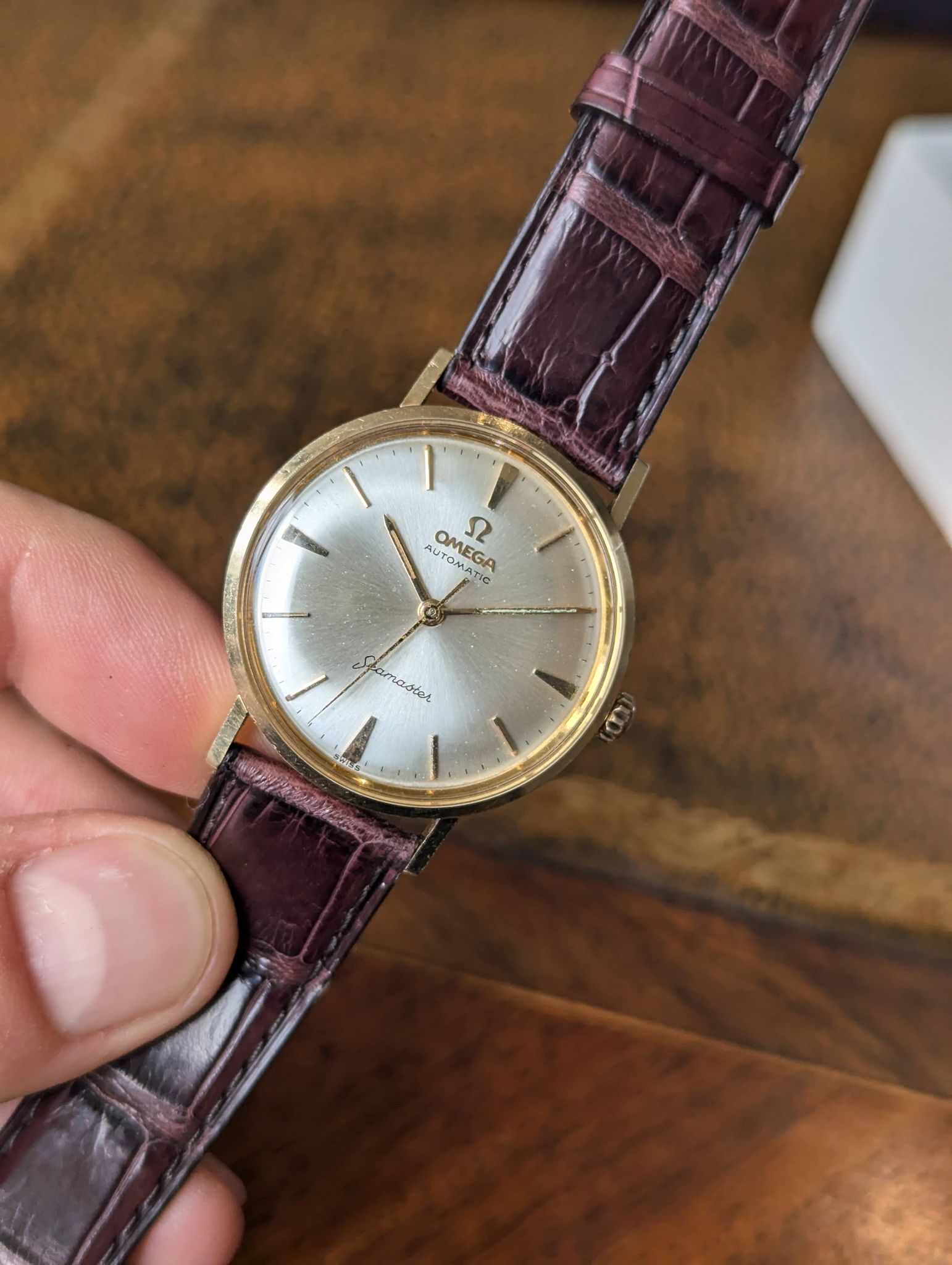 Omega - Omega Seamaster in yellow gold