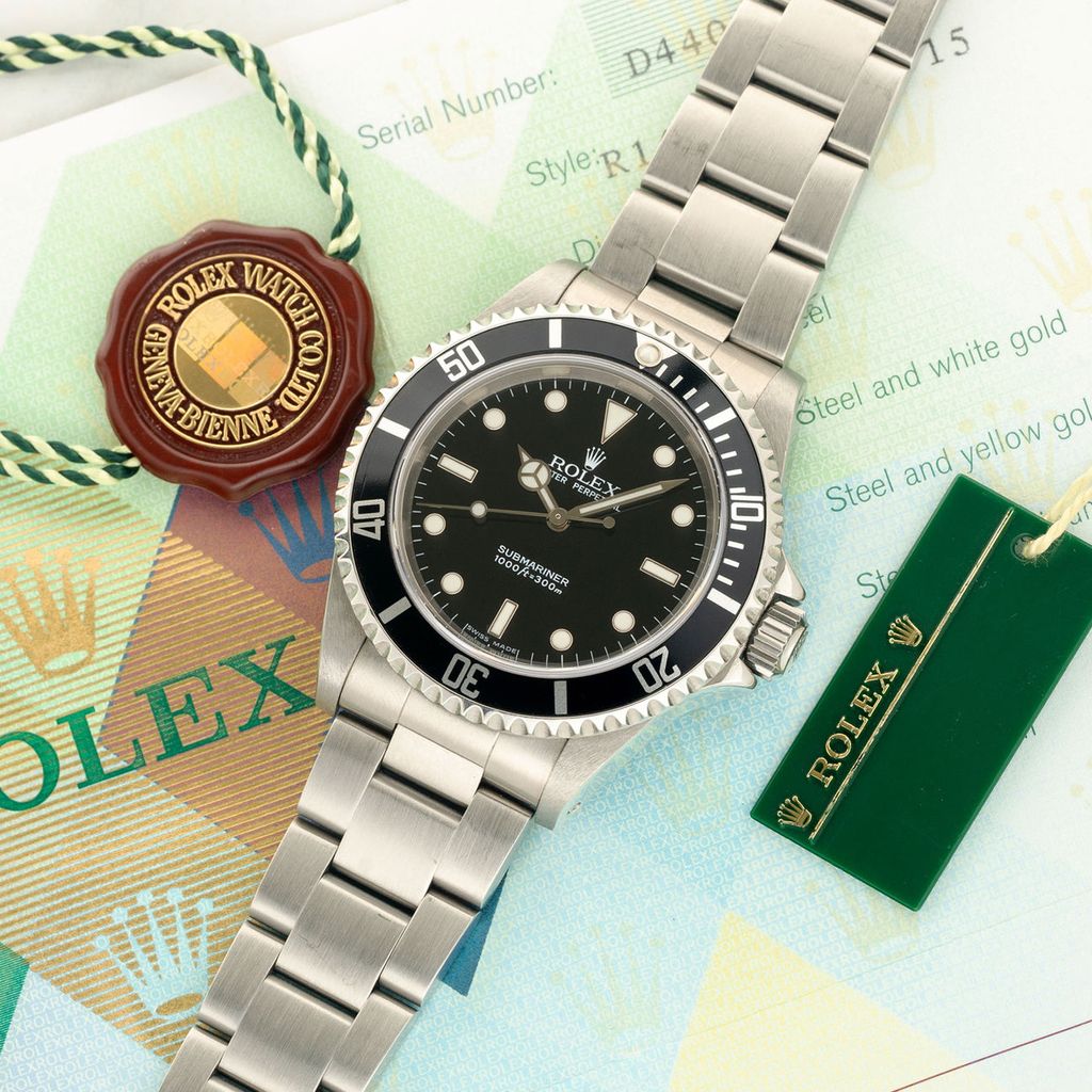 Rolex Rolex Submariner 14060M Two Line Full Collector Set