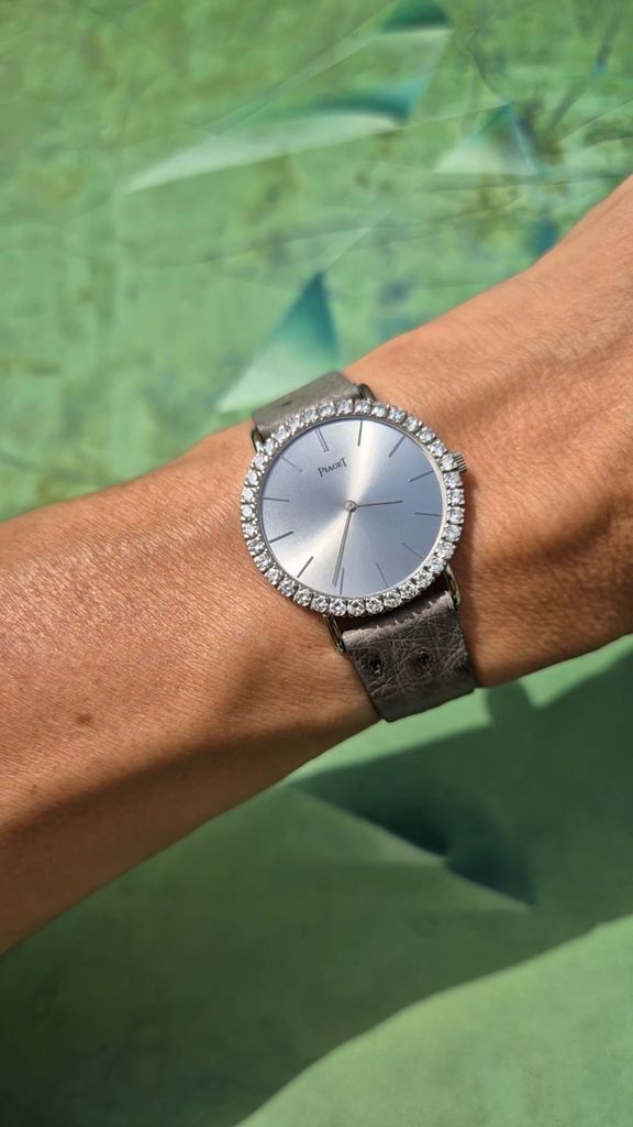 Piaget - Sparkling Altiplano: Silver Sunburst- & Diamond Piaget - Sparkling Altiplano: Silver Sunburst- & Diamond
