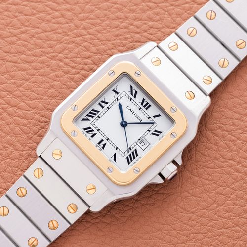Cartier　ストラップ Gray Sea Snake Leather Watch Strap For Cartier Tank Solo