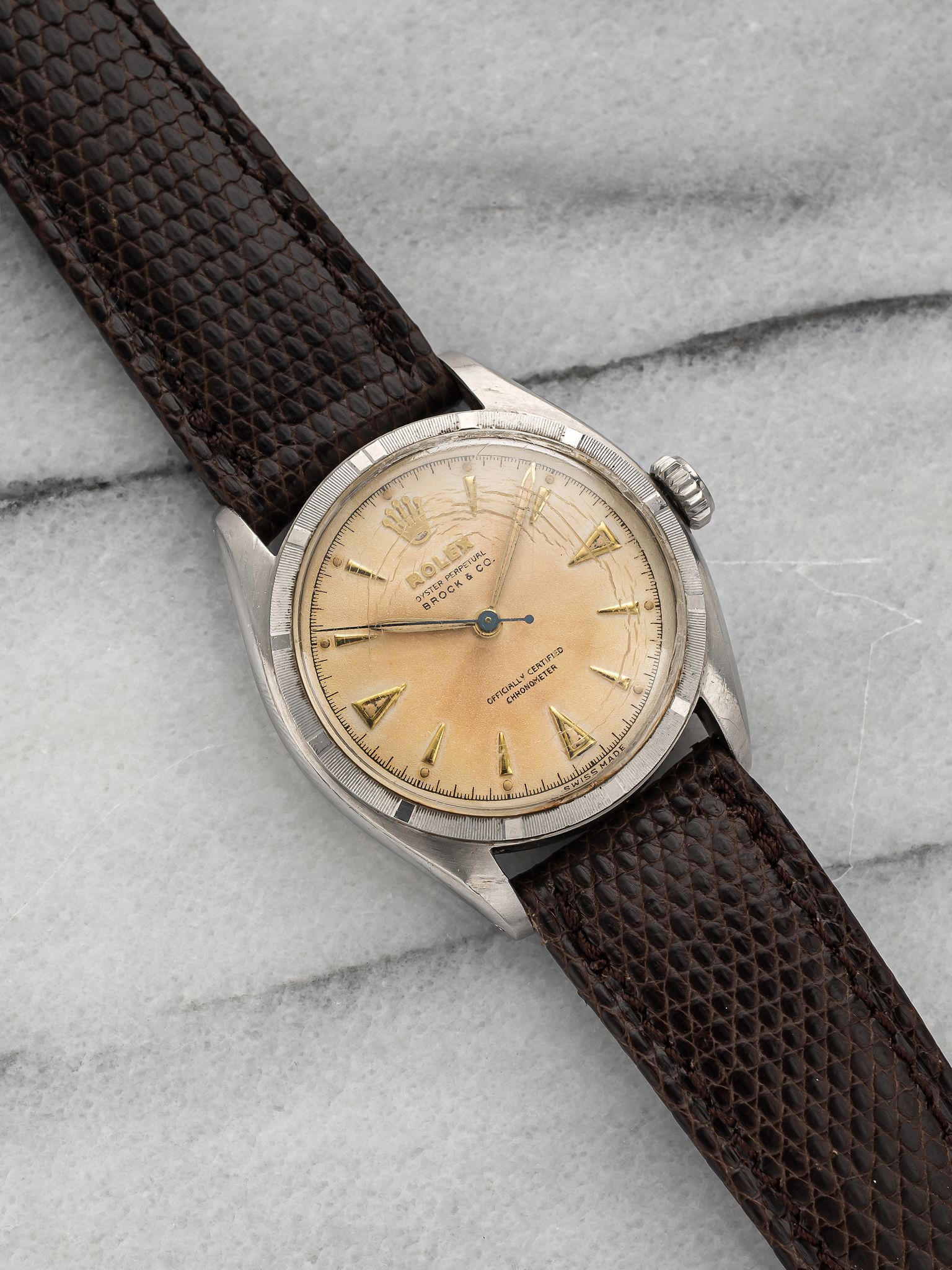 Rolex - Rolex OP 6085 Brock & Co - Major Harold Collins Speed Record.