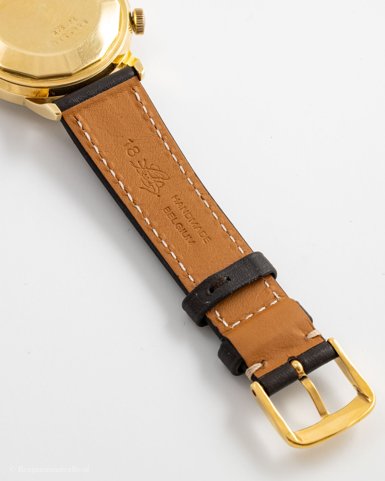 Jaeger-LeCoultre - Memovox 875 18k Yellow Gold Automatic circa 1971