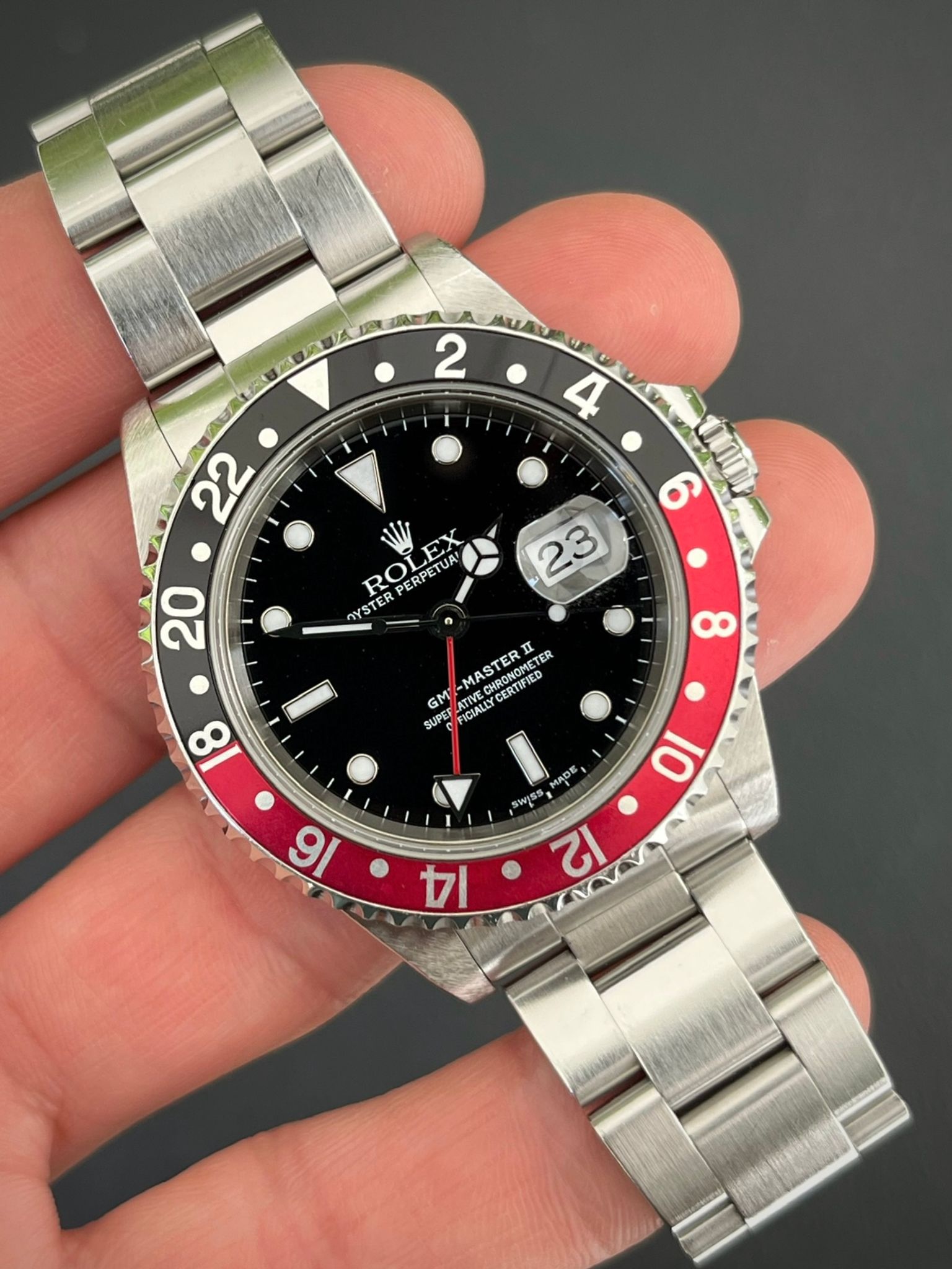 Rolex - 2000 Vintage Rolex Coke GMT Ref. 16710 Coke w/Papers