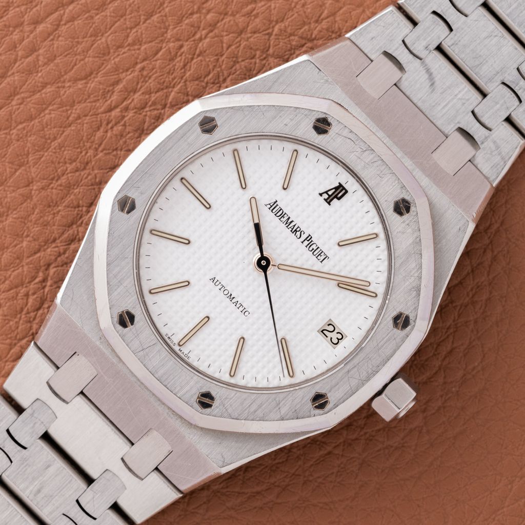 Audemars Piguet - 1990s Audemars Piguet Royal Oak Mk2 White Dial