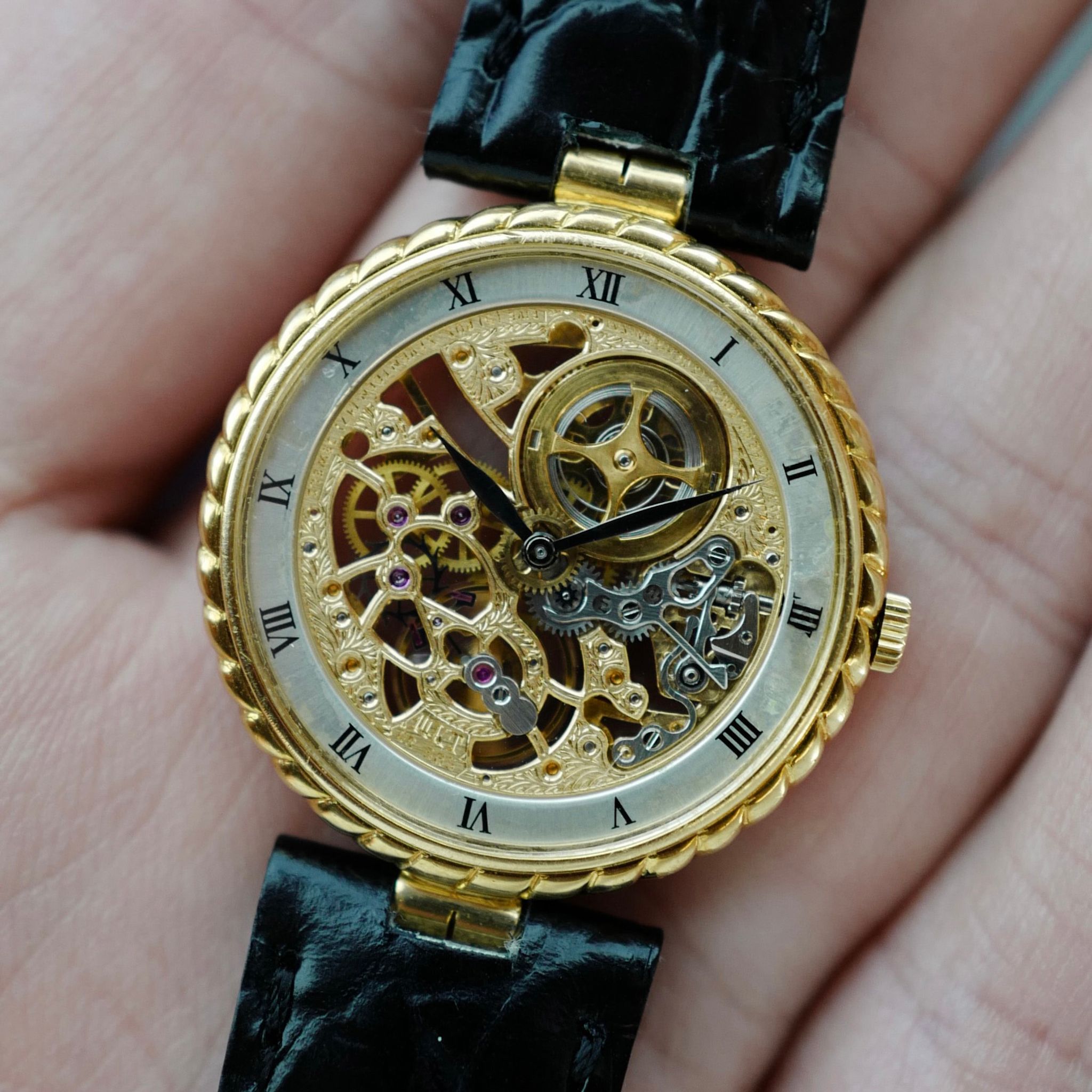Audemars Piguet - Skeleton Yellow Gold Watch 5677