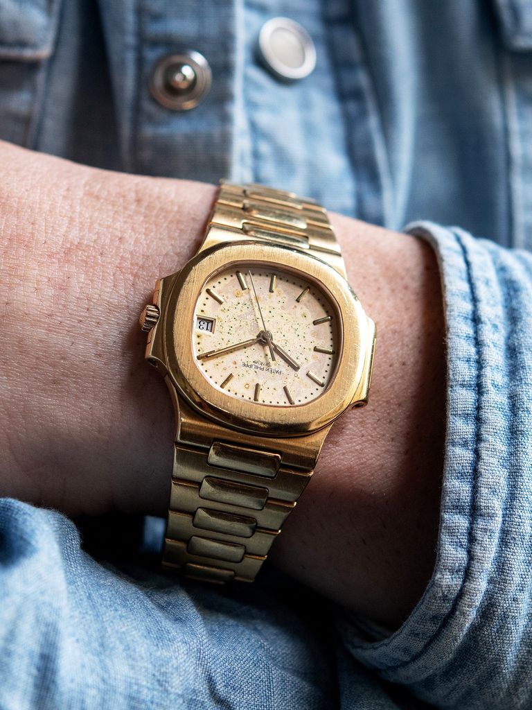 Patek philippe nautilus ref 3800 best sale