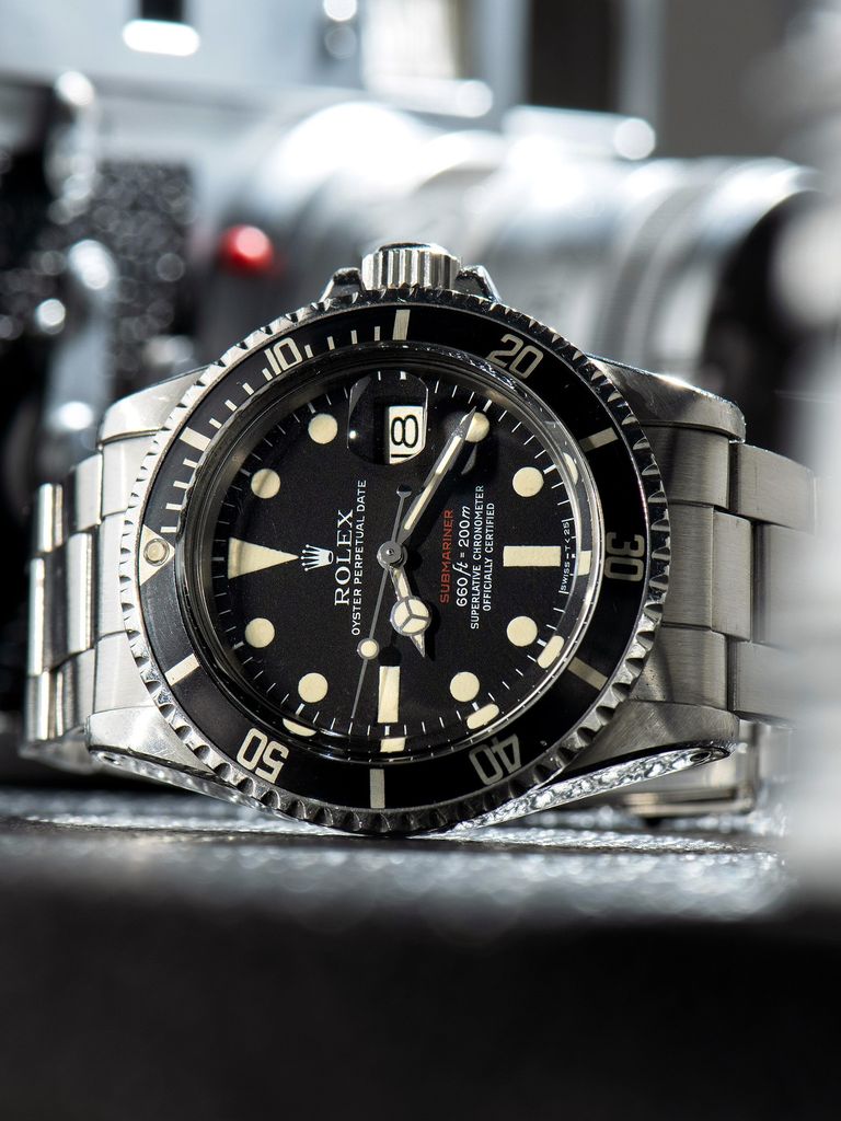 Rolex 1971 Rolex Red Submariner Ref. 1680 Mk. V Dial