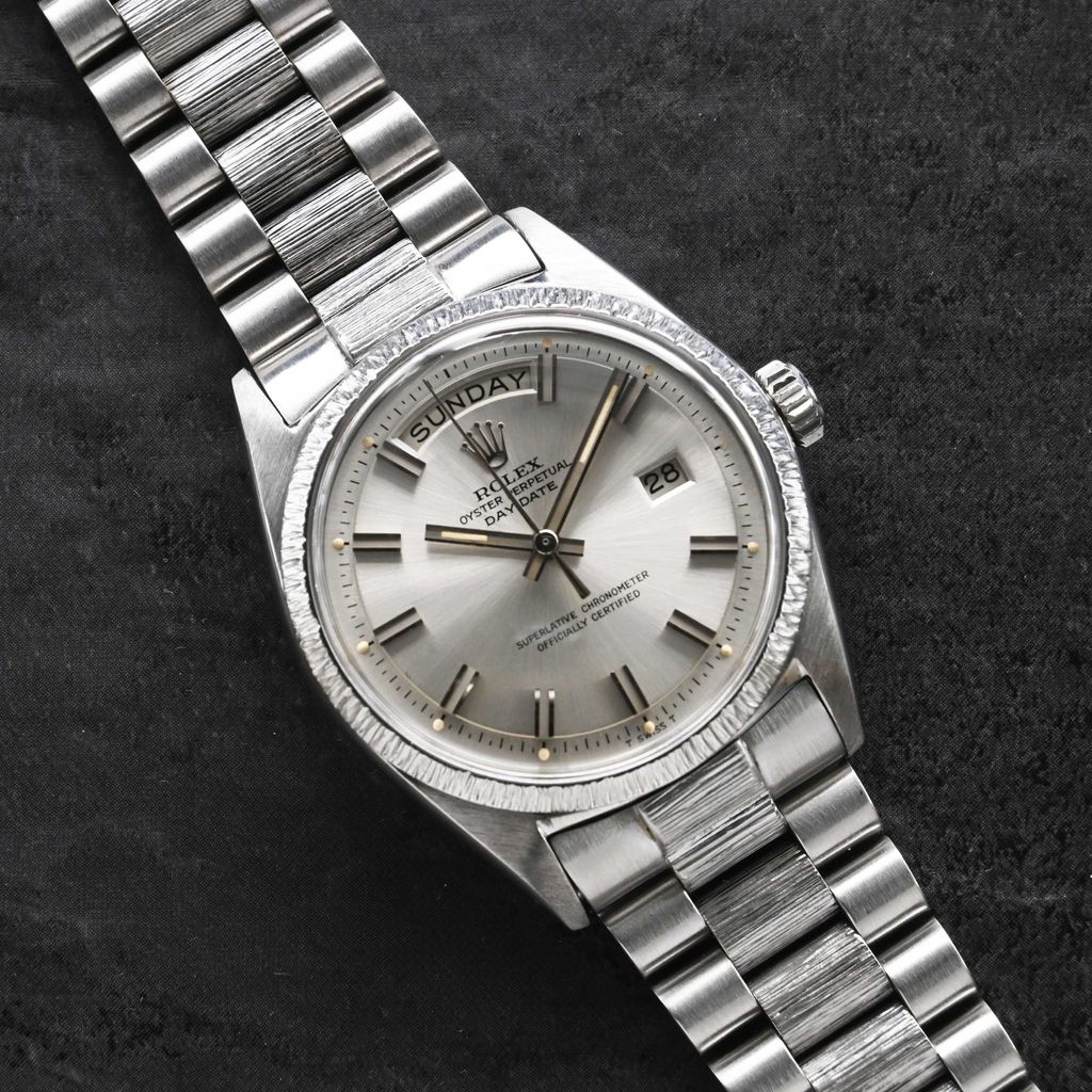 Rolex Rolex Day Date White Gold Wide Boy Dial Ref. 1807 1966