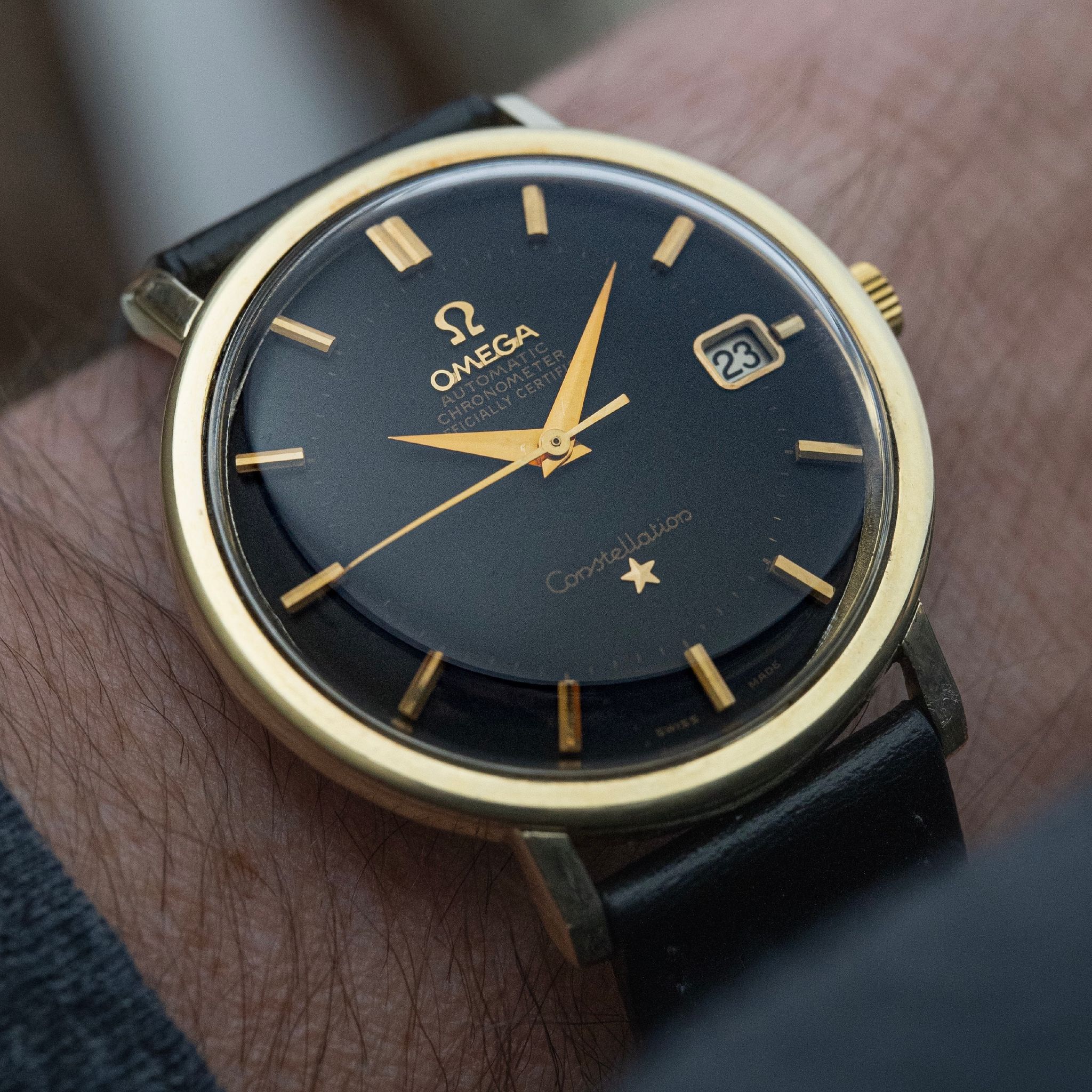 Omega - 1963 Omega Seamaster Constellation 168004 Gold Capped 561